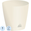 Горшок для цветов AMSTERDAM D 250 ,8 л Сливочный ING6202СЛ