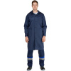 Халат рабочий муж. смесовый/у03-ХЛ синий(р.64-66) 182-188