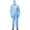 Комбинезон одноразовый защитный с капюшон SafeGard76 синий р-р XXL (ESB428)