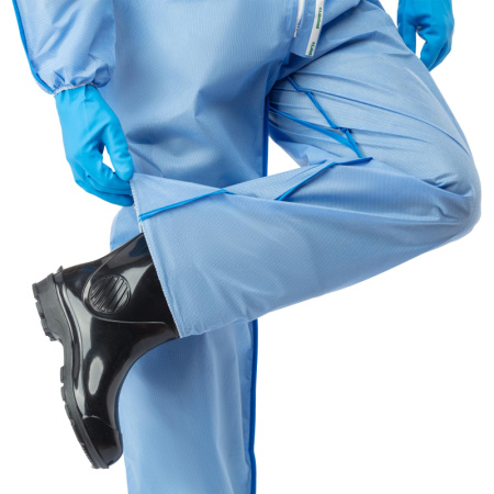 Комбинезон одноразовый защитный с капюшон SafeGard76 синий р-р XXL (ESB428)