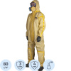 Комбинезон одноразовый защитный с капюш ChemMAX 1 желтый р-р XXL (CT1S428)