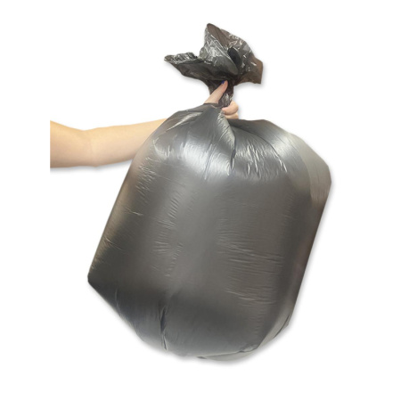 Мешки для мусора ПНД 120л 18мкм 20шт/уп черные 70х110см