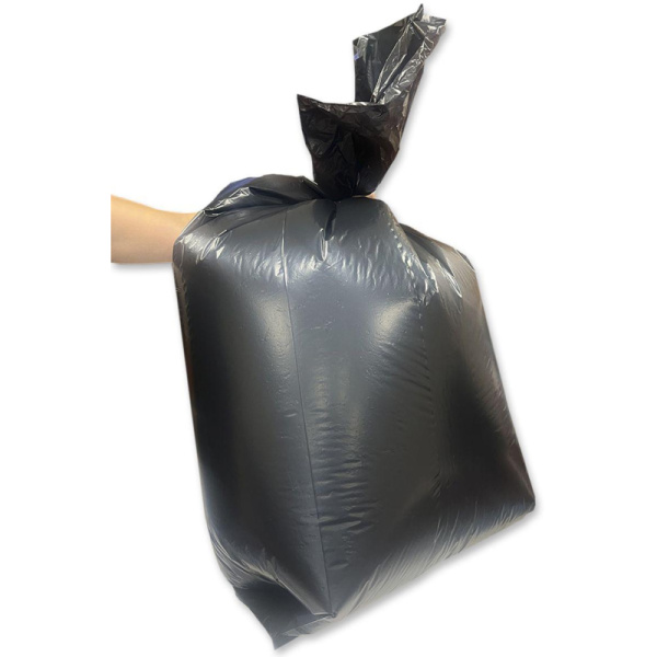 Мешки для мусора ПВД 120л 40мкм 10шт/уп черные 70х110см