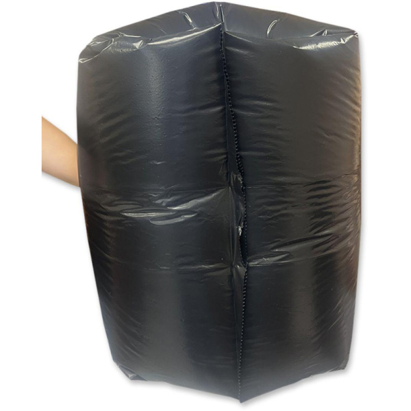 Мешки для мусора ПВД 120л 40мкм 10шт/уп черные 70х110см
