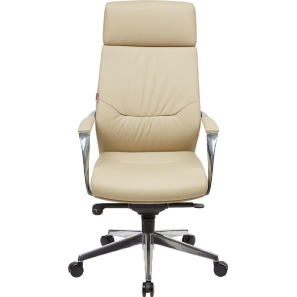 Кресло BN_Fc_EChair-570 МL кожа бежевая, хром