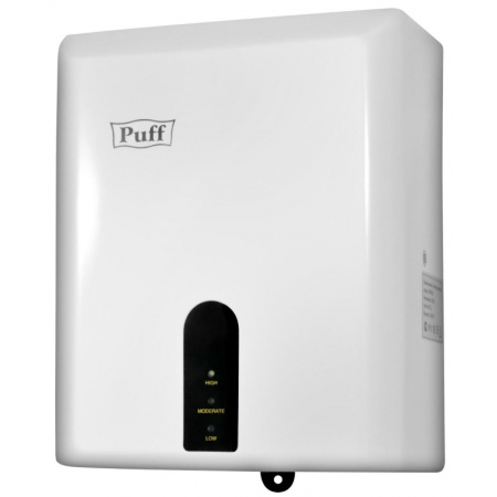 Сушилка для рук электрическая 1,2 кВт белая Puff-8810