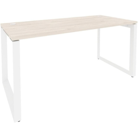 Стол ONIX-О О на металлокаркасе O.MO-SP-4.7 денвер светлый/белый Ш1580