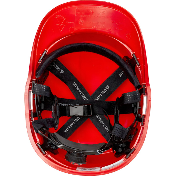 Каска DELTA PLUS BASEBALL DIAMOND V UP красная (артик производ DIAM5UPROFL)