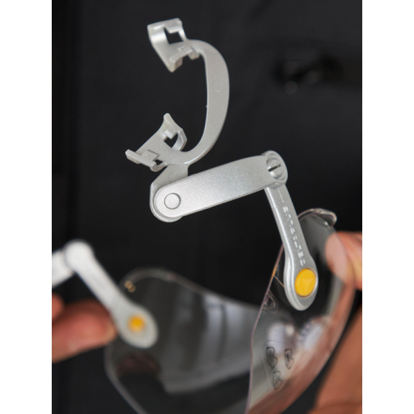 Очки защитные открытые DELTA PLUS FUEGO в каску прозрачн (арт пр FUEGOARIN)