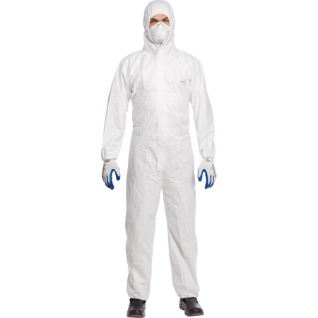 Комбинезон одноразовый с кап DELTA PLUS DT115 белый р-р М (DT115TM)