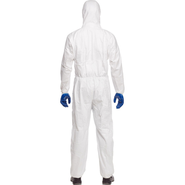 Комбинезон одноразовый с кап DELTA PLUS DT115 белый р-р L (DT115GT)