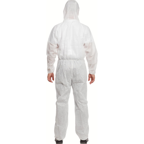 Комбинезон одноразовый с кап DELTA PLUS DT117 белый р-р М (DT117TM)