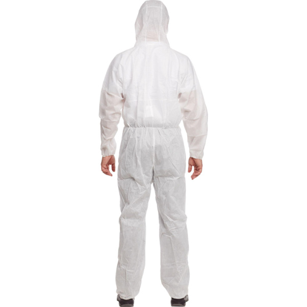Комбинезон одноразовый с кап DELTA PLUS DT215 бел р-р XXL (DT215XX)