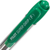Ручка шариковая автомат. BPGP-10R-F G SUPER GRIP зеленого цвета