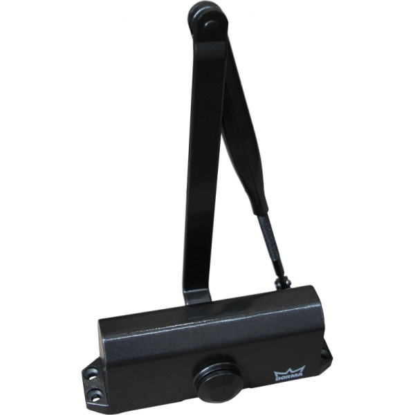 Доводчик Dormakaba TS77 EN 3, с рыч.тягой, до 60 кг, т-коричн (76050103)