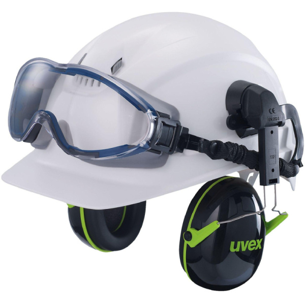 Наушники противошумные UVEX K1H на каску (артикул производителя 2600.201)