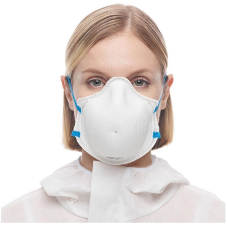 Полумаска фильтрующая UNIX Air 111 без кл FFP1 RD до 4ПДК 5шт/уп