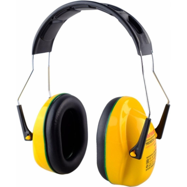 Наушники противошумные РОСОМЗ СОМЗ-9 Стальной ГЕПАРД  (арт производ 60900)