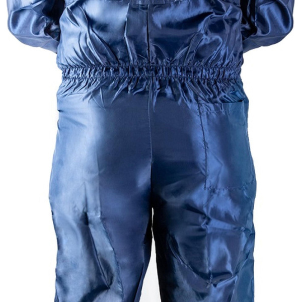 Комбинезон многоразовый защитный с капюшоном Jeta Safety JPC75b синий р. XL