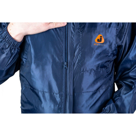 Комбинезон многоразовый защитный с капюшоном Jeta Safety JPC75b синий р. XL