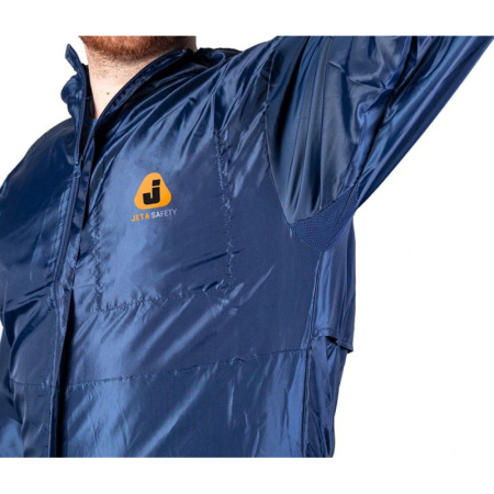 Комбинезон многоразовый защитный с капюшоном Jeta Safety JPC75b синий р. XL