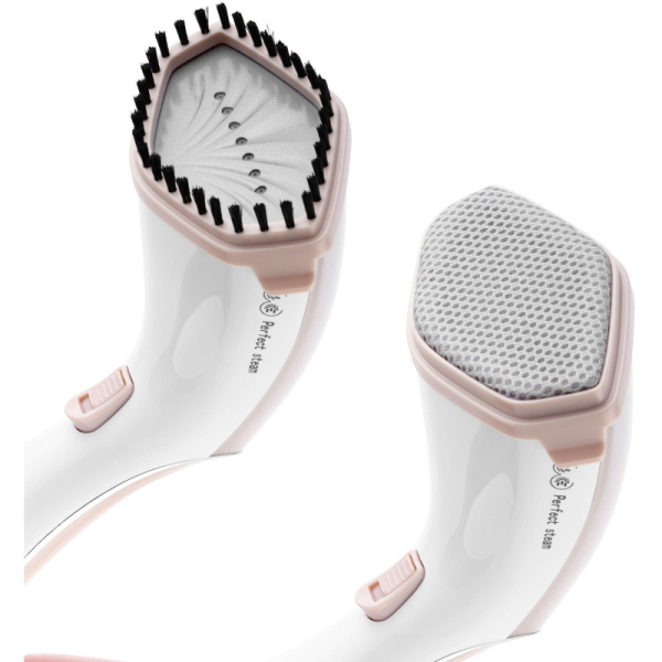 Отпариватель Kitfort КТ-929-1 ручной '2 в 1' бело-коричневый, 240мл.20г/мин