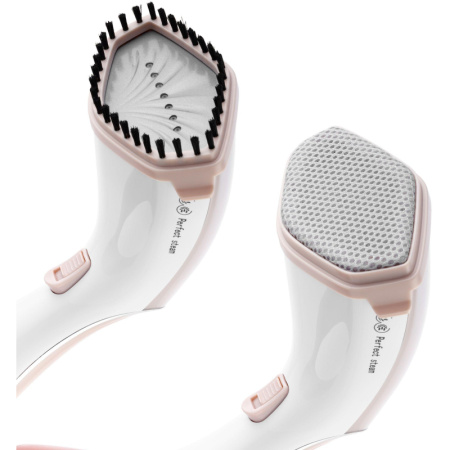 Отпариватель Kitfort КТ-929-1 ручной '2 в 1' бело-коричневый, 240мл.20г/мин