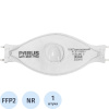 Полумаска фильтрующая PARUS 2CK с кл FFP2 NR D до 12ПДК