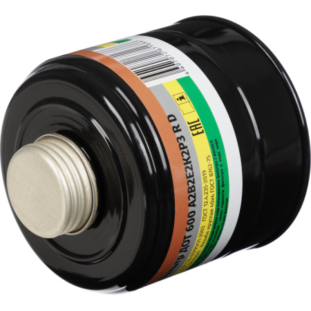 Фильтр (Патрон) противогазовый ДОТ 600 марки А2В2Е2К2Р3RD