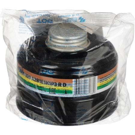 Фильтр (Патрон) противогазовый ДОТ 320 марки А2В1Е1К1Р3RD