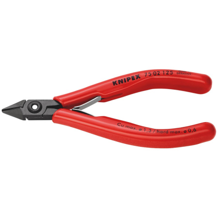 Бокорезы для электроники L-125 мм KNIPEX KN-7502125