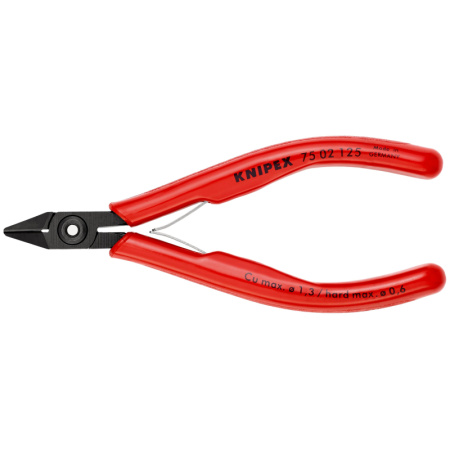 Бокорезы для электроники L-125 мм KNIPEX KN-7502125