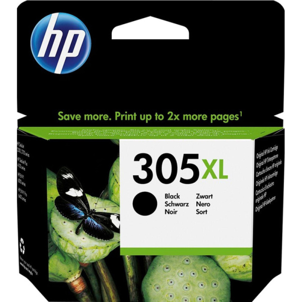 Картридж струйный HP 305XL 3YM62AE чер. пов.емк. для DJ 2320/2710/2720