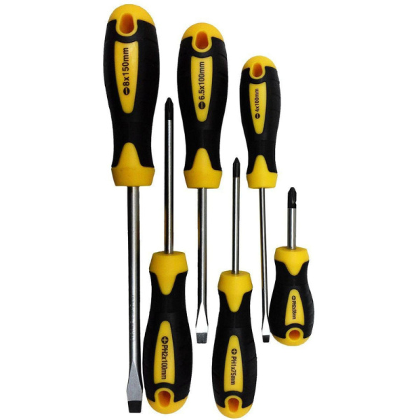 Набор отверток 6 предметов BERGER BG1061