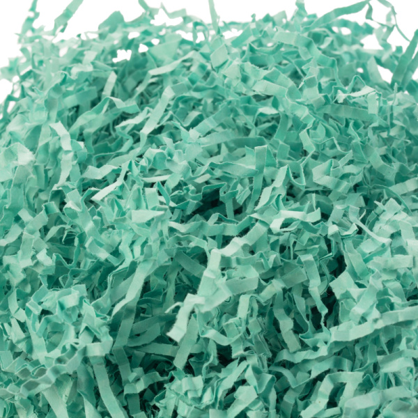 Наполнитель бумажный зеленый (медиум) пл80гр офсет упаковк 100гр БН-100з
