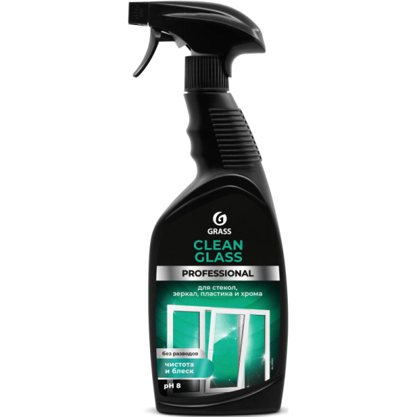 Профхим д/стекл-зеркал поверхностей Grass/Clean Glass PROF, 0,6л_т/р