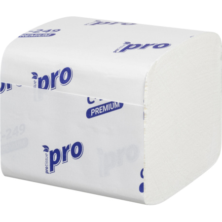 Бумага туалетная д/дисп Protissue 2сл 250лист 40 пачек в уп С249