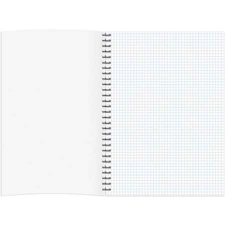 Бизнес-тетрадь Flakes yellow обложка УФ лак, спираль, А4, 48л, клетка