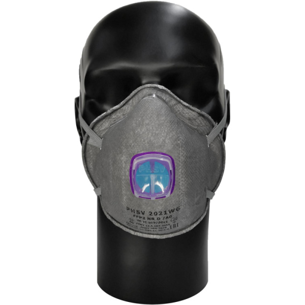 Полумаска фильтрующая PHSV 2021WG с кл FFP2 до 12ПДК