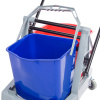 Тележка уборочная с отжимным прессом 71x42x93см 2х17л AF08076