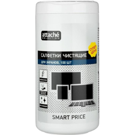 Салфетки д/экранов туба 100шт/уп 112х110 МБЛ