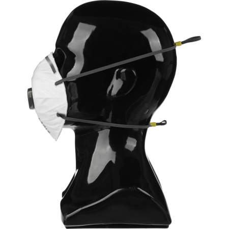 Полумаска фильтрующая TOPFORT 222 с кл FFP2 до 12ПДК 10шт/уп