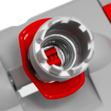 Держатель МОПа универс/зажимы, пластик LuscanProf  50х11см, серый/красный