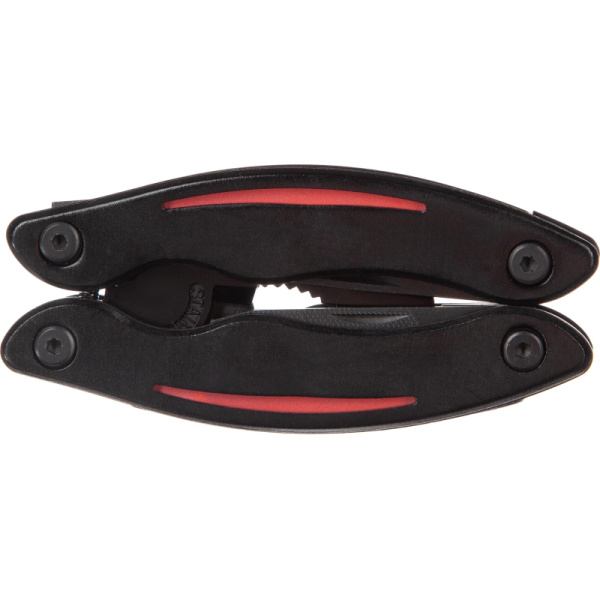 Мультитул Stinger сталь/пластик красно-черный 9 инструментов MT-A612