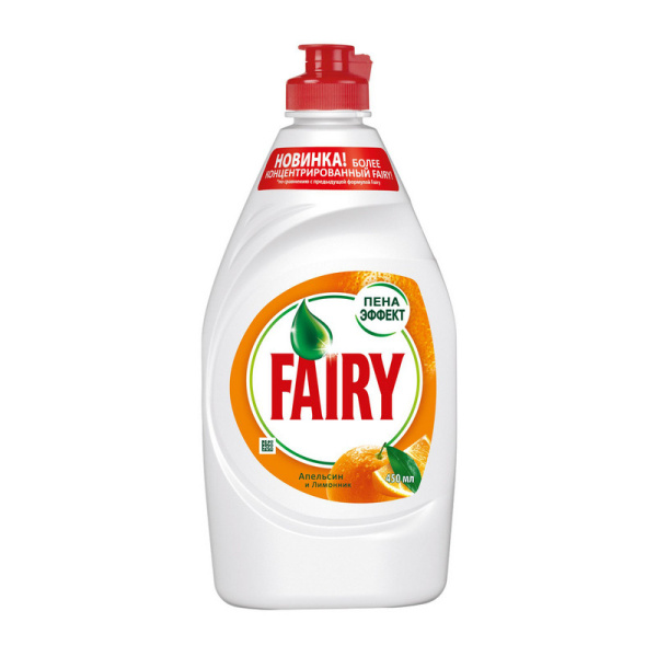 Средство для мытья посуды Fairy Лимон/Апельсин и лимонник 450мл