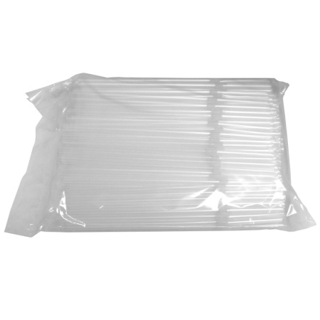 Трубочка для коктейля гофр. 210мм,d=5мм, прозрачн 250шт/уп.ПП (105983)