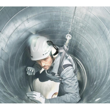 Каска UVEX Феос Алпайн с храповиком белая (артикул производителя 9773.050)