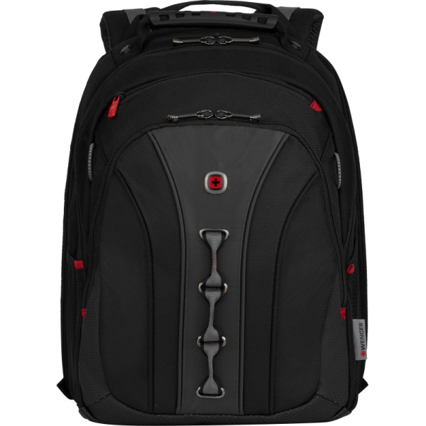 Рюкзак WENGER 16'',черный/серый, полиэстер/ПВХ 35 x 25 x 45 см,21 л 600631