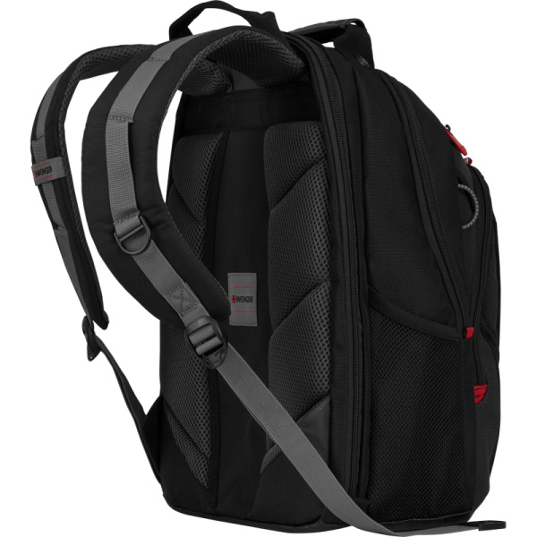 Рюкзак WENGER 16'',черный/серый, полиэстер/ПВХ 35 x 25 x 45 см,21 л 600631