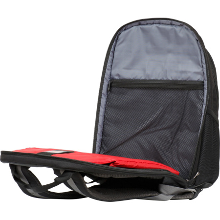 Рюкзак WENGER 16'',черный/серый, полиэстер/ПВХ 35 x 25 x 45 см,21 л 600631